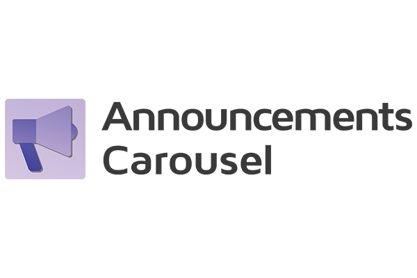 Announcements Carousel